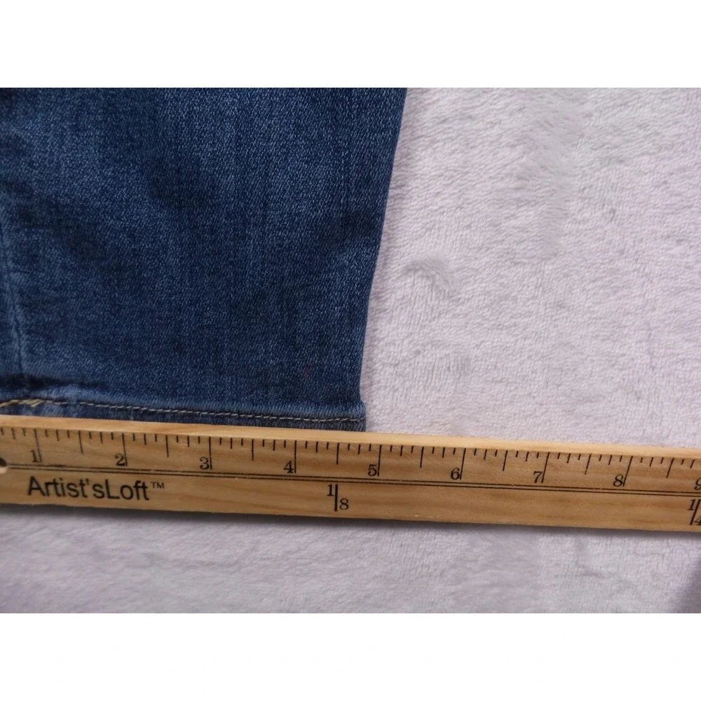 7 For All Mankind Jeans Womens Size 26 Blue Denim Aubrey High Waist Ankle Skinny